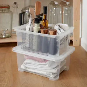 Form Kaze Clear 10L XS Plastic Stackable Storage box