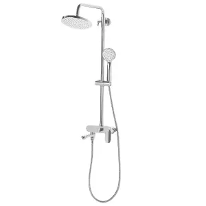 Mixer Shower Set with Rainshower GURARA Silver