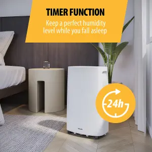 Tristar White Smart 16l/d Dehumidifier