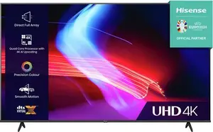 Hisense 50 Inch 50A6KTUK Smart 4K UHD HDR DLED Freeview TV