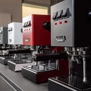 Gaggia Classic Evo Pro 2023 Manual Espresso Coffee Machine, Red