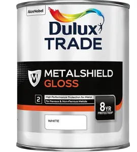 Dulux Trade Metalshield Gloss - White - 1L