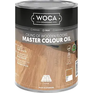 WOCA Master Colour Oil - White 1L