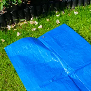 Waterproof tarpaulin for builders,camping,ground sheet,cover up sheeting MASSIVE 5mx6m