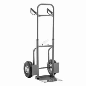 SwitZer Handy Folding Sack Truck 150kg Capacity Extendable Warehouse Garage