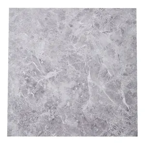 24Pcs Marble Texture Self-adhesive PVC Flooring Tile Square Flooring Tile