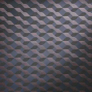 Galerie Universe Ocean Blue  Venus Glass Stone Geometric Wave Wallpaper Roll