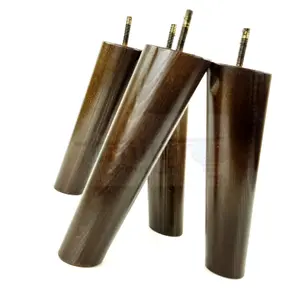 Wood Legs Antique Brown 180mm High Set Of 4 Replacement Angled Furniture Legs Set Of 4 Sofas Chairs Stools M8