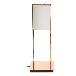 Interiors by Premier Lilian Copper Finish Table Lamp