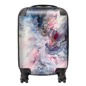 Ethereal Swirls: Dreams In Motion Suitcase - Mini Cabin