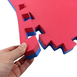 Martial Arts Karate Judo Kick Boxing Gym MMA 40mm in Red/Blue Floor Mat