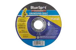 Blue Spot Tools - 115mm (4.5") Metal Grinding Disc