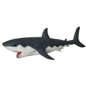 Bwnh 54 CM Large White Shark Toy Soft Rubber Sea Animal