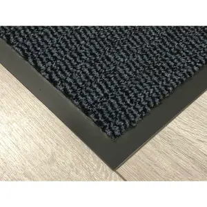 Aarib Door Mat Blue / Rectangle 50cm x 80 cm