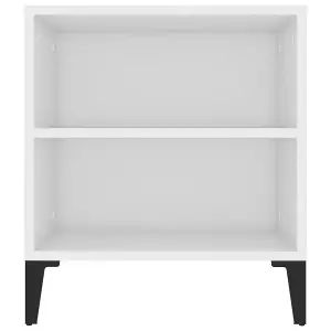 Berkfield TV Cabinet White 102x44.5x50 cm Engineered Wood