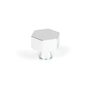 From The Anvil Polished Chrome Kahlo Cabinet Knob - 32mm