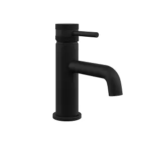 UK Home Living Avalon Core Mono Basin Mixer Black