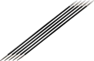 Karbonz: Knitting Pins: Double-Ended: Set of Five: 15cm x 3.75mm