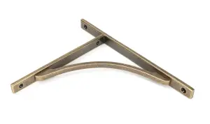 From The Anvil Burnished Brass Apperley Shelf Bracket (260mm x 200mm)