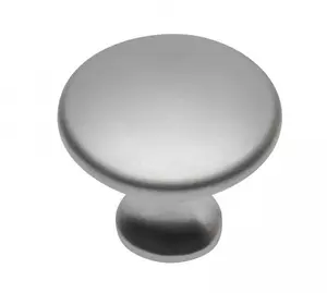 Kitchen Cupboard Cabinet Door Drawer Round Knob Handle Udine by GTV Aluminium