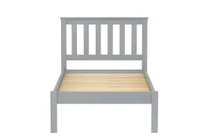 Birlea Denver Single Bed Frame In Grey