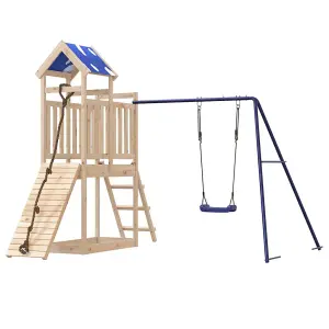 Berkfield Outdoor Playset Solid Wood Pine