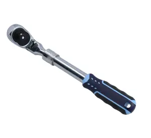 1/2in Drive Extendable and Flexible Ratchet Socket Driver 72 Teeth Quick Release