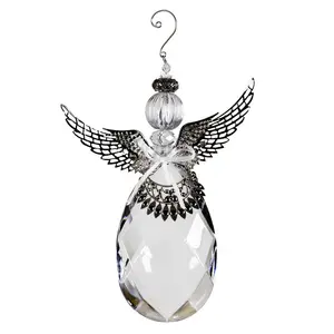 Acrylic Teardrop Angel Hanging Figurine Ornament