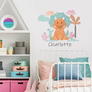 Personalised Dinosaur Wall Sticker