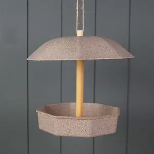 Earthy Sustainable Nut Meal Worm Bird Feeder