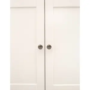 Castelli 2 Door Wardrobe Brass Knob