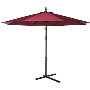 Oakland 300cm Cantilever Parasol Red