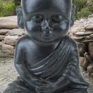 Zen Garden Child Buddha 12 Inch Ornament