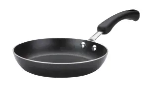 Prestige Super Tough Easy Clean Black Round Aluminium Non-Induction Frying Pan 20 & 24cm Twin Pack