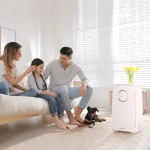 5-in-1 Air Purifier with HEPA Filter with Negative Ion Generator