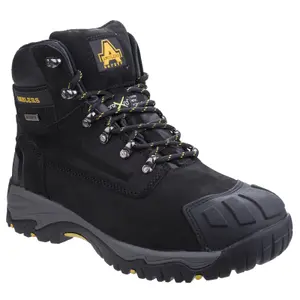 Amblers FS987 Waterproof Safety Work Boots Black (Sizes 6-13)