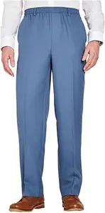 Chums Pack Of 2 Elasticated Waist Pull On Trousers - Airforce