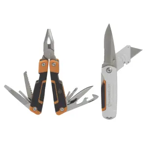 Magnusson 8-in-1 Steel Multi-tool & 2-in-1 Knife