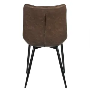 Vassar Upholstered chair (Set of 2) Brown