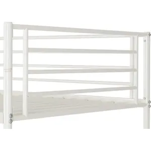 Dore Single (3') Futon Bunk Bunk Bed White