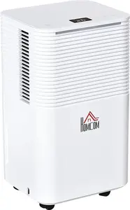 HOMCOM Portable Quiet Dehumidifier 10L