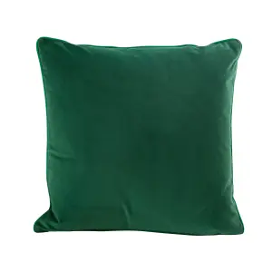 GoodHome Valgreta Dark green Square Indoor Cushion (L)43cm x (W)430cm