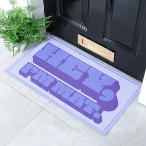 Hey I'm Mat Indoor & Outdoor Doormat - 70x40cm