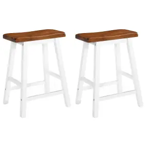 Berkfield Bar Table and Stool Set 3 Pieces Solid Wood