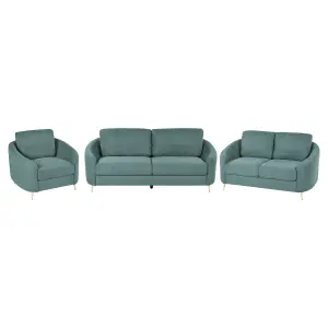 Fabric Living Room Set Green TROSA