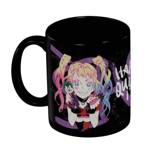 Batman Harley Quinn Pigtails Mug Black (One Size)