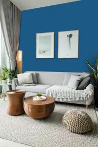 Leyland Trade Vinyl Soft Sheen Walls & Ceilings Emulsion Paint Gentian Blue (RAL 5010) - 5L