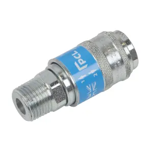 PCL Safeflow Safety Coupling Body Male 1/2" BSPT For Workshop & Agricultural Use