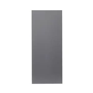 GoodHome Stevia Gloss anthracite Slab Highline Cabinet door (W)300mm (H)715mm (T)18mm