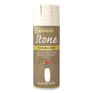 Rust-Oleum Stone Bleached stone Multi-surface Spray paint, 400ml